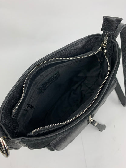 LISBON - real leather with suede crossbody bag