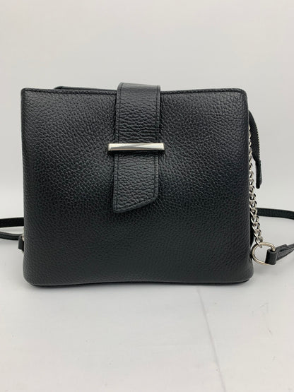 MILAN BLACK - Italian Genuine leather shoulder bag