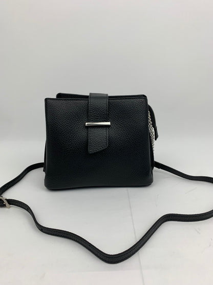 MILAN BLACK - Italian Genuine leather shoulder bag