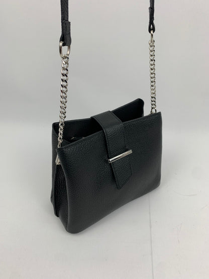 MILAN BLACK - Italian Genuine leather shoulder bag