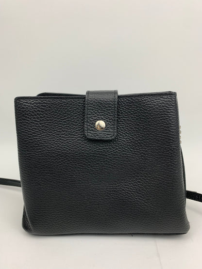 MILAN BLACK - Italian Genuine leather shoulder bag