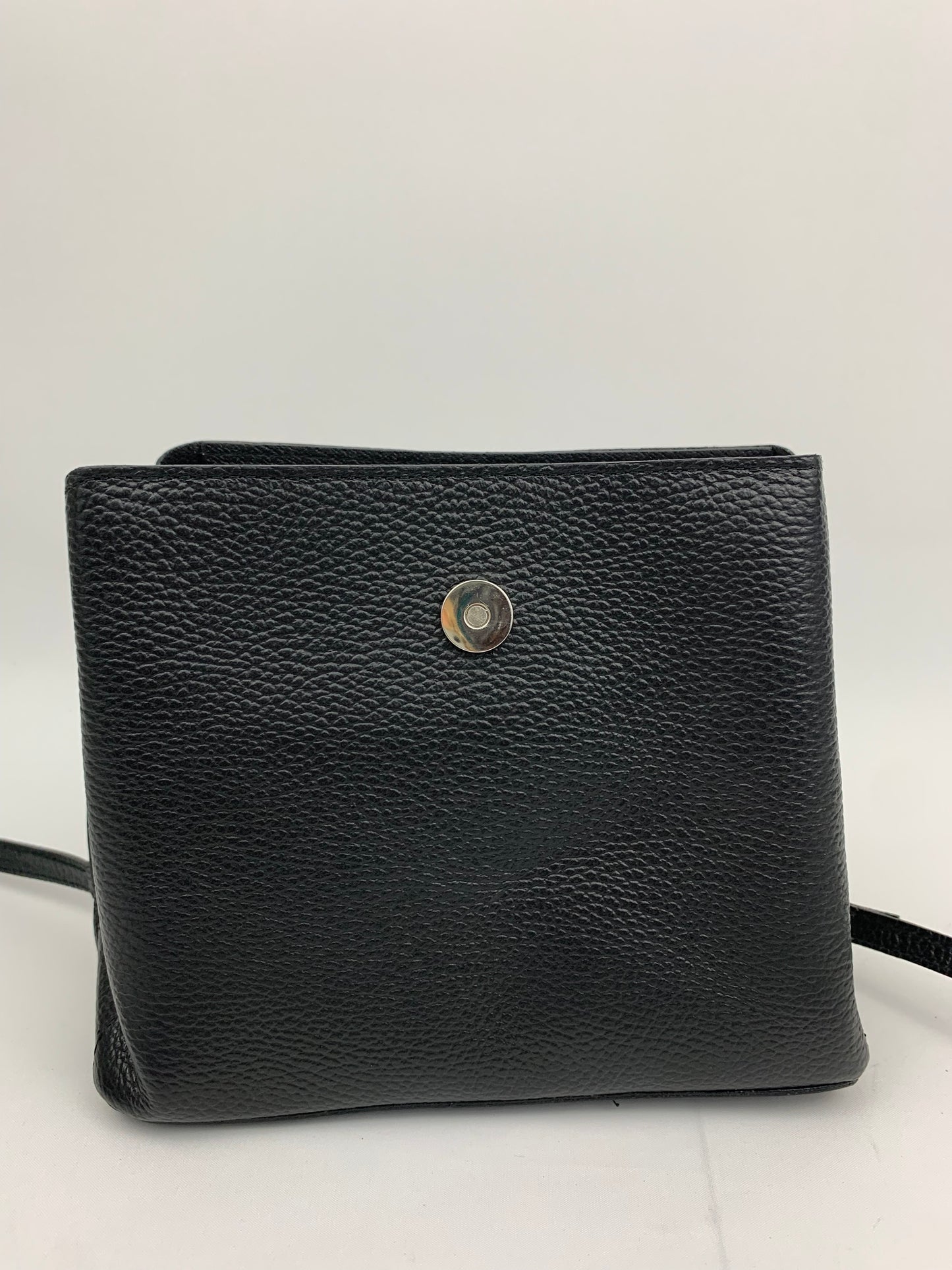 MILAN BLACK - Italian Genuine leather shoulder bag