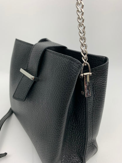 MILAN BLACK - Italian Genuine leather shoulder bag