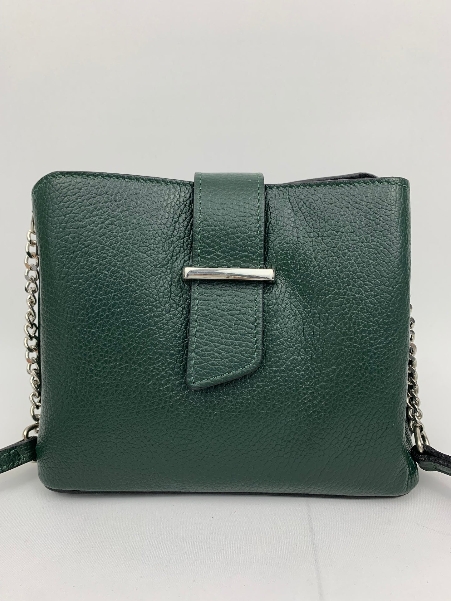 MILAN GREEN - Italian Genuine leather shoulder bag
