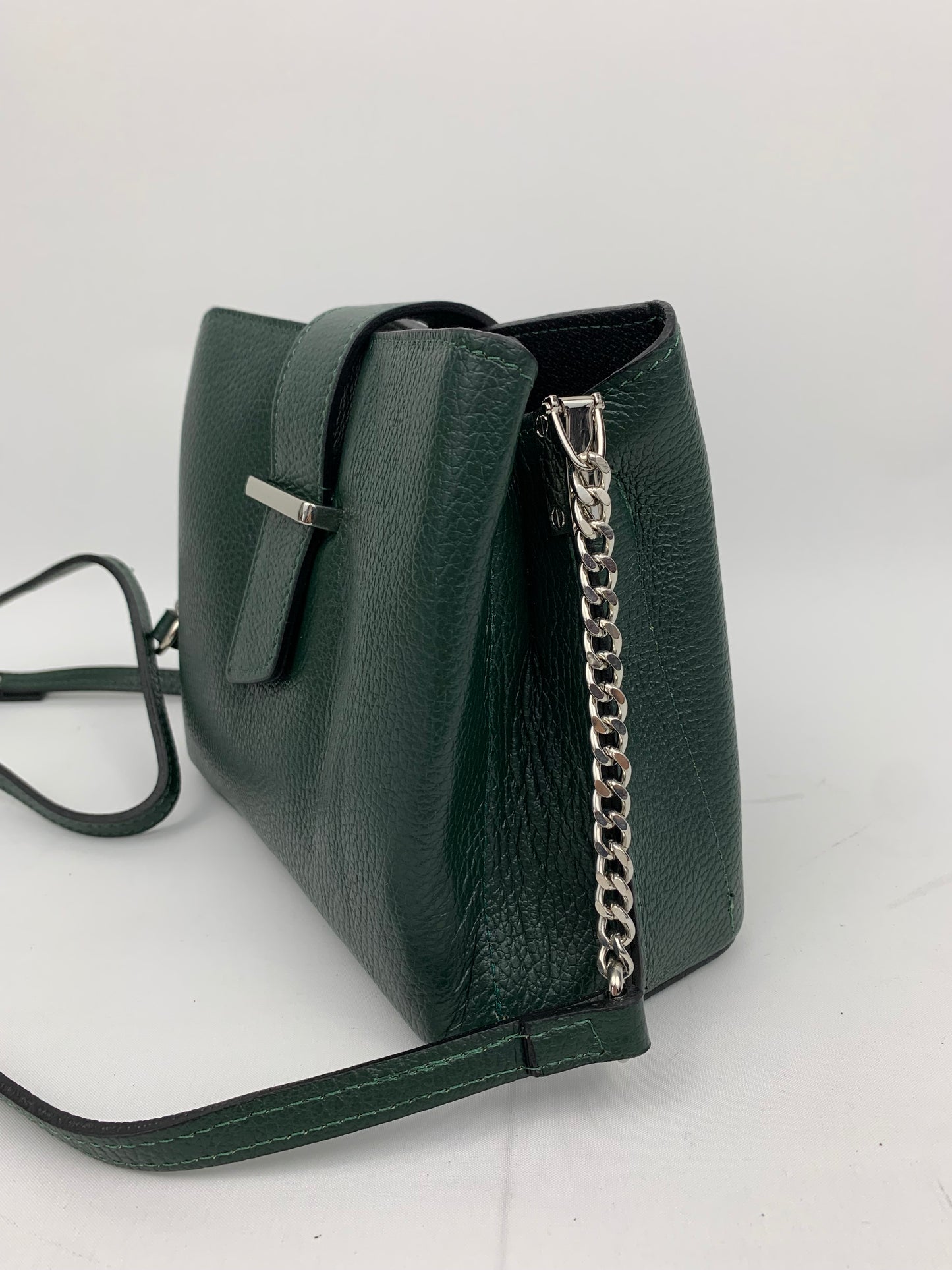 MILAN GREEN - Italian Genuine leather shoulder bag