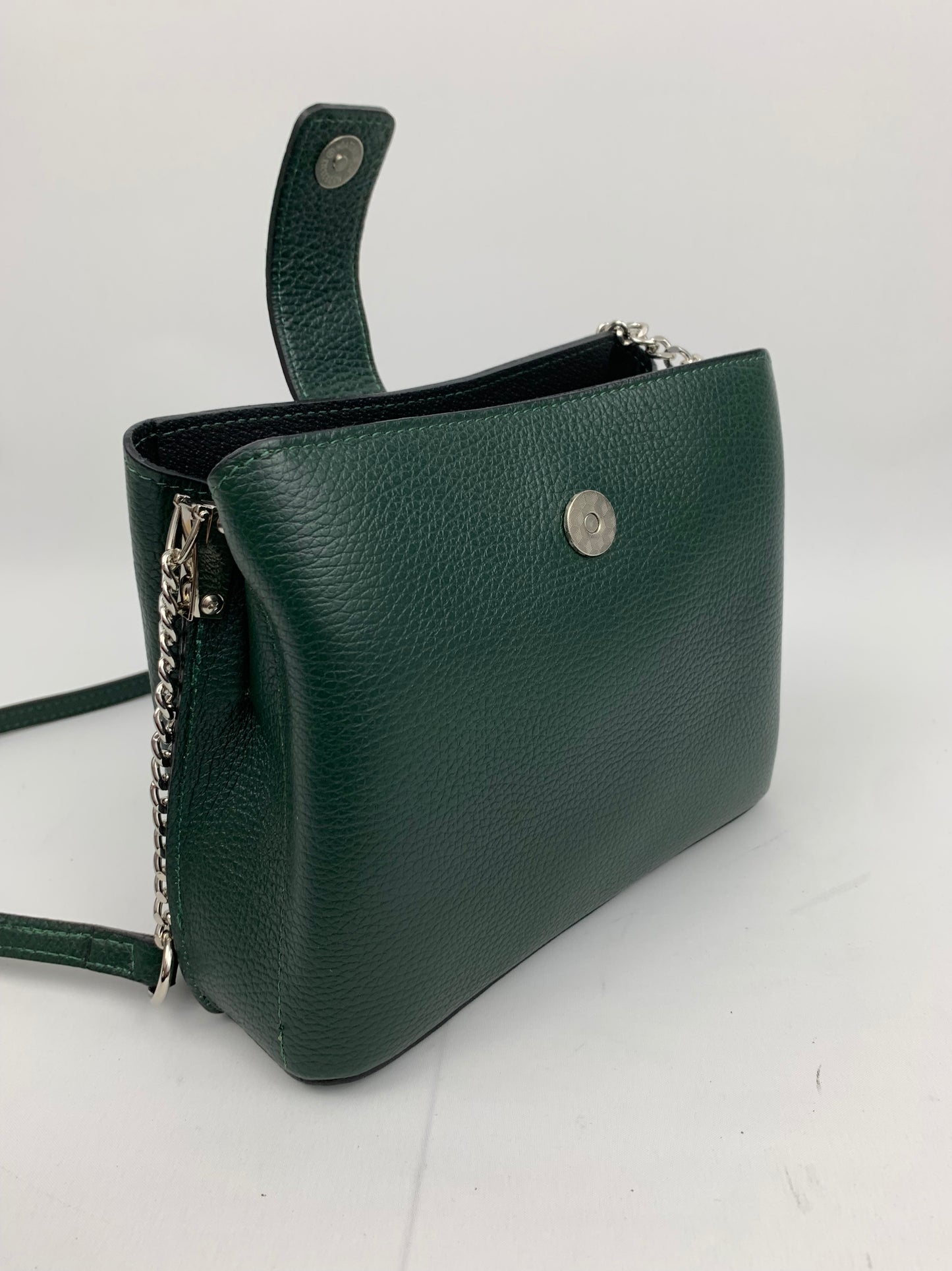 MILAN GREEN - Italian Genuine leather shoulder bag