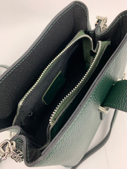 MILAN GREEN - Italian Genuine leather shoulder bag