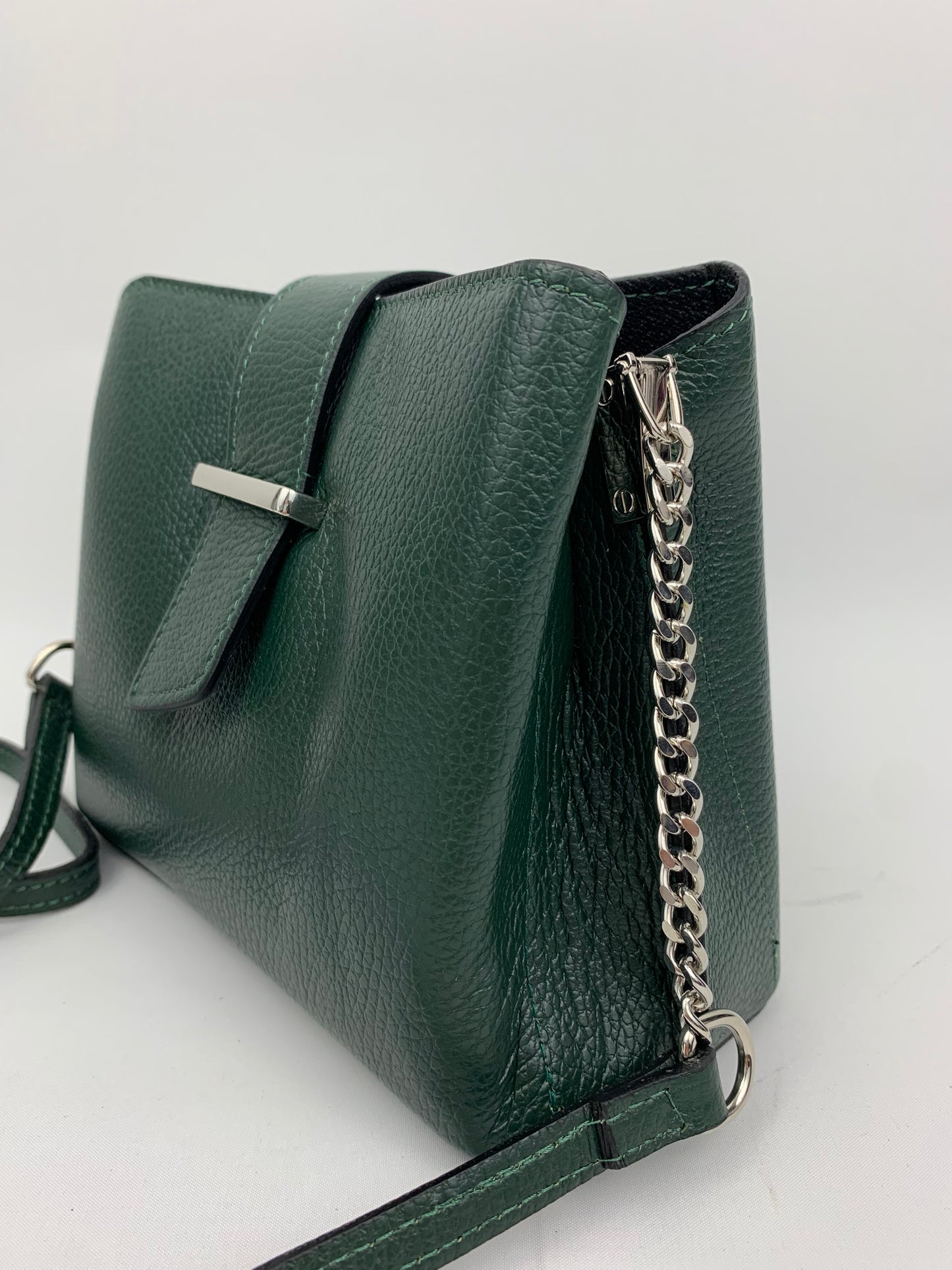 MILAN GREEN - Italian Genuine leather shoulder bag