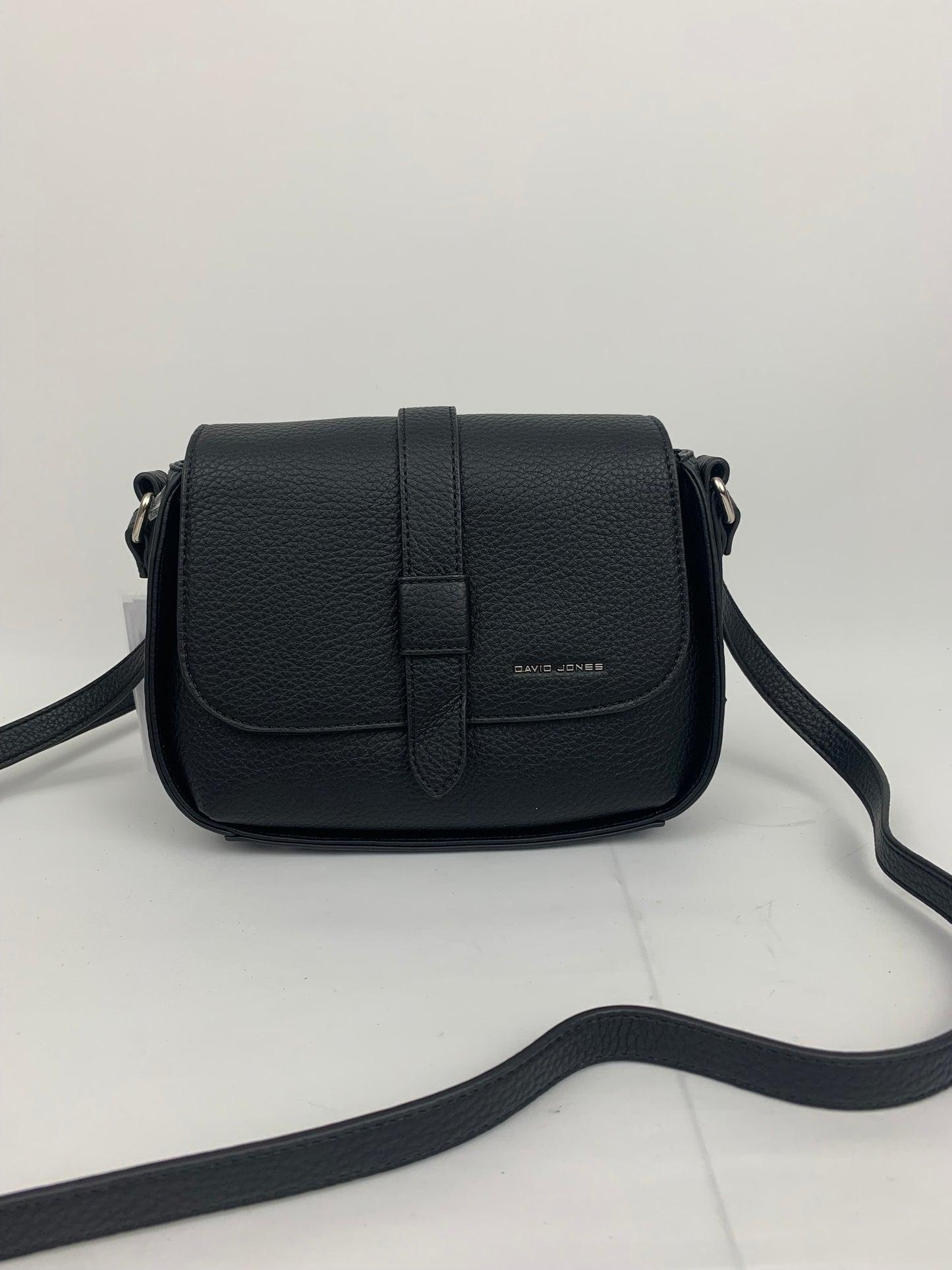 ZURICH BLACK - Faux leather crossbody bag