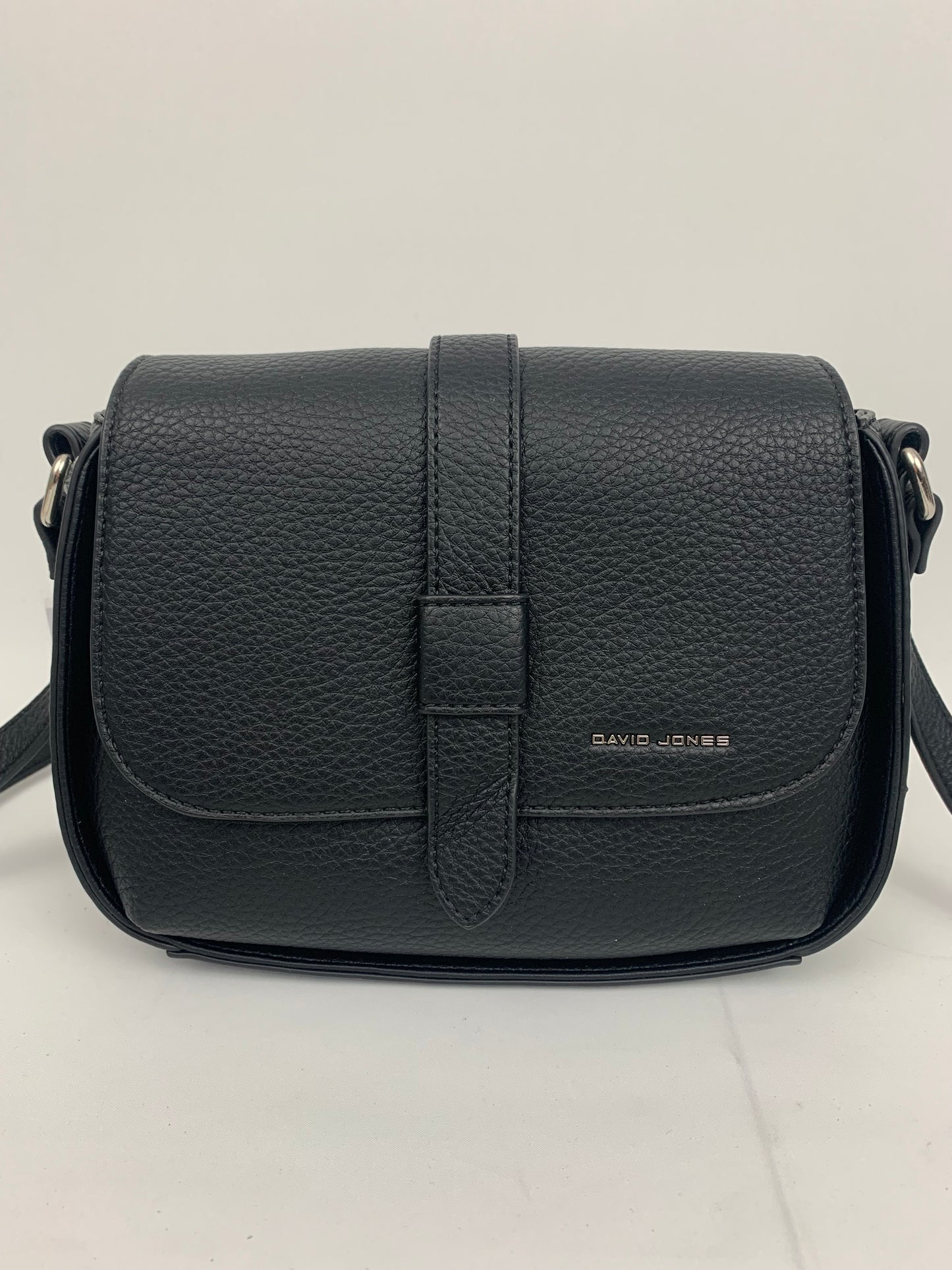 ZURICH BLACK - Faux leather crossbody bag