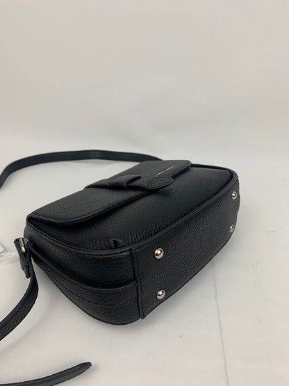 ZURICH BLACK - Faux leather crossbody bag