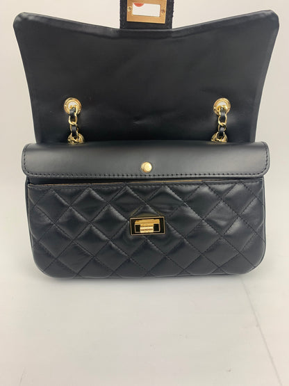 LONDON - Genuine leather shoulder chain strap bag