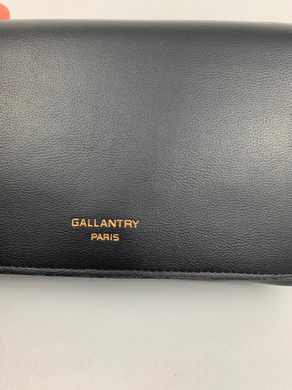 MUNICH BLACK - faux leather shoulder/crossbody bag small