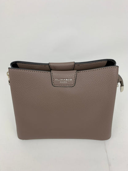 Amsterdam taupe faux leather crossbody/ shoulder handbag I Selective Ireland