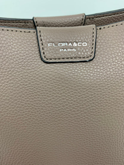 Amsterdam taupe faux leather crossbody/ shoulder handbag I Selective Ireland