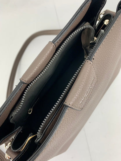 Amsterdam taupe faux leather crossbody/ shoulder handbag I Selective Ireland