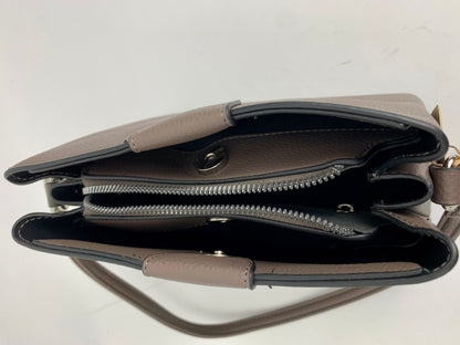 Amsterdam taupe faux leather crossbody/ shoulder handbag I Selective Ireland