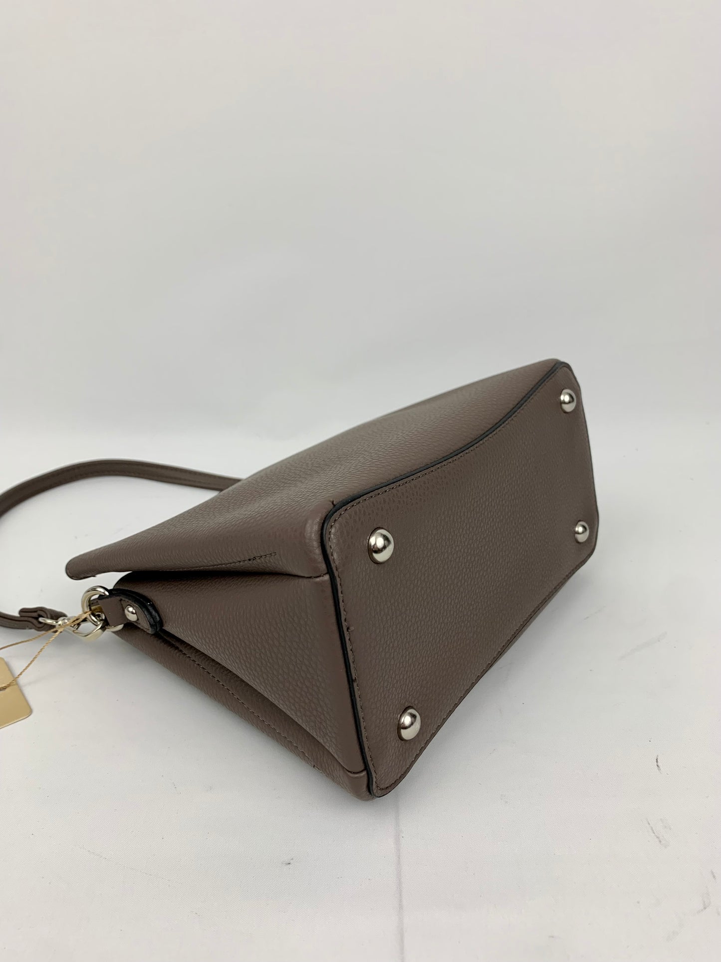 Amsterdam taupe faux leather crossbody/ shoulder handbag I Selective Ireland