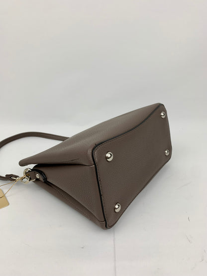 Amsterdam taupe faux leather crossbody/ shoulder handbag I Selective Ireland