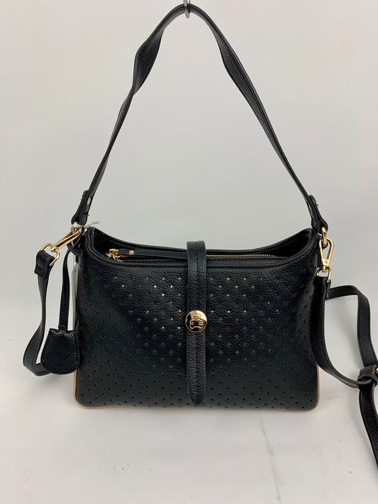 SANTANA - star patterned quality faux leather hobo shoulder/ crossbody handbag