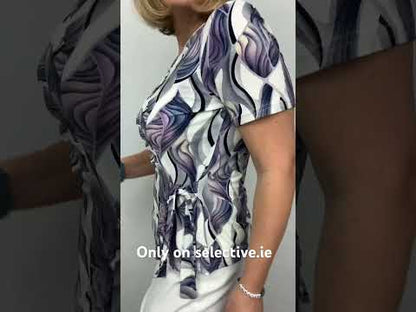 ALEXANDRA wrap top